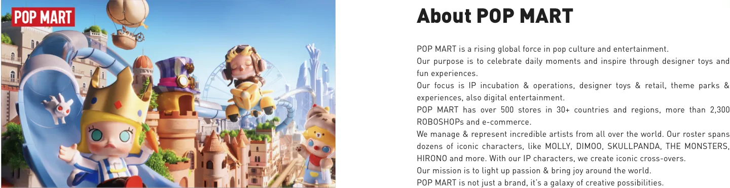 Giới thiệu POP MART