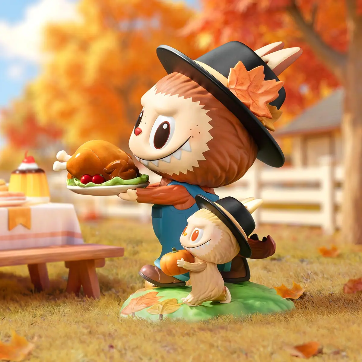 Đồ chơi mô hình nhân vật THE MONSTERS Thanksgiving Figurine - Ảnh 4