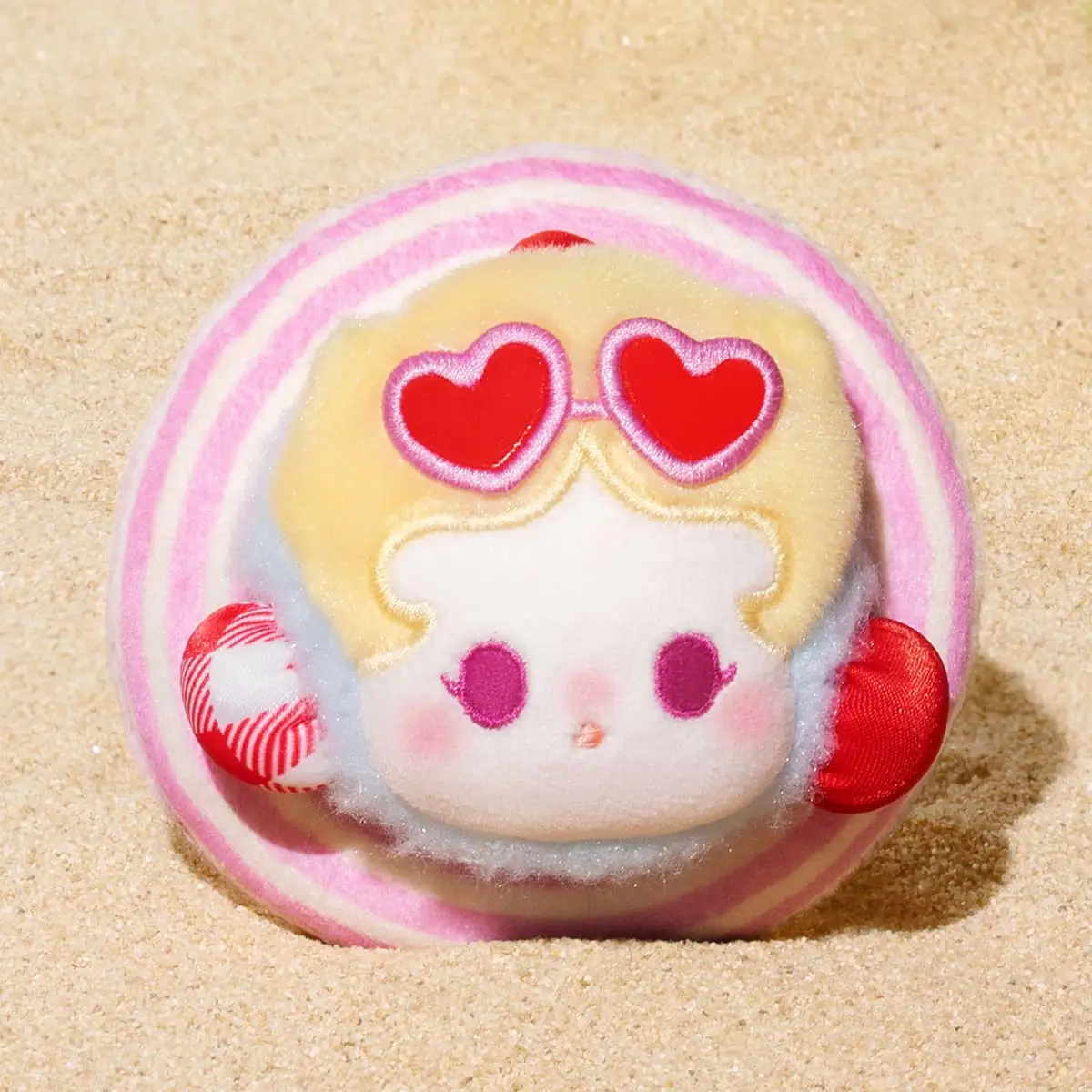 Búp bê hình nhân vật POP BEAN Island Vacation Series Mini Plush Pendant - Ảnh 2